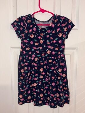 100% COTTON Carters Girls Floral Dress